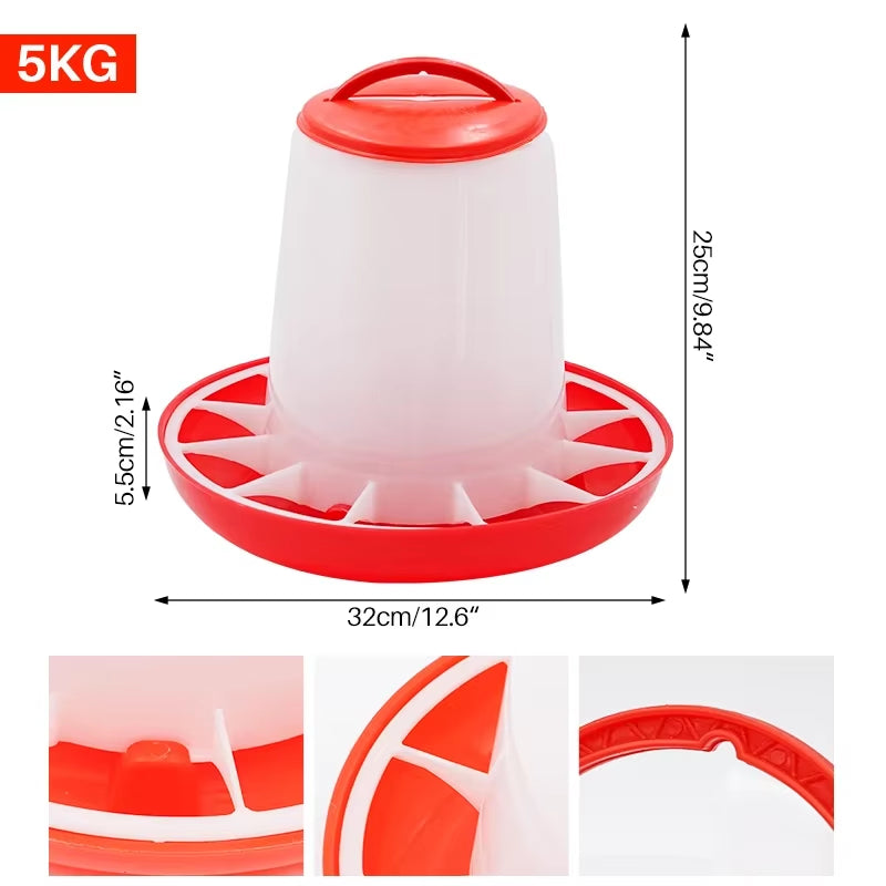 Gravity Feeder Bucket (1/3/5/9kg)