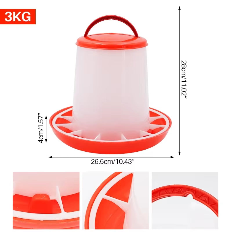 Gravity Feeder Bucket (1/3/5/9kg)