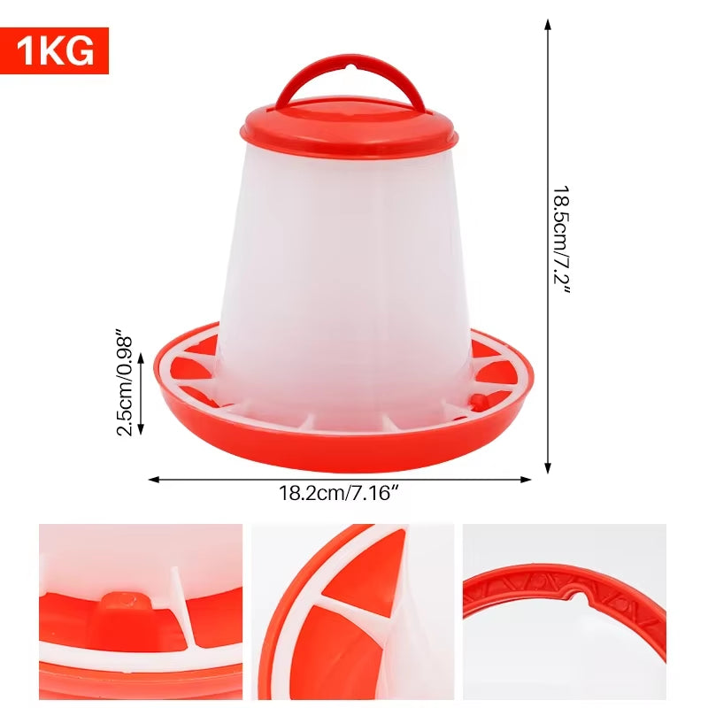 Gravity Feeder Bucket (1/3/5/9kg)